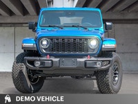 Conquer any terrain in this stunning 2026 Jeep Wrangler Rubicon X in Hydro Blue Pearl, showcasing ro... (image 1)