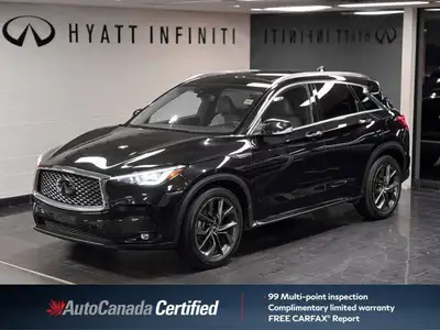 The 2023 INFINITI QX50 SENSORY is the top-tier, fully-equipped model in the compact luxury SUV lineu...