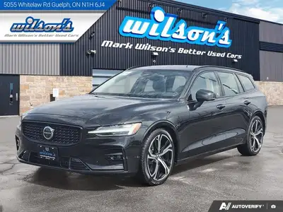 Check out this certified 2023 Volvo V60 Ultimate Dark Theme. Its Automatic transmission and 2.0 L en...