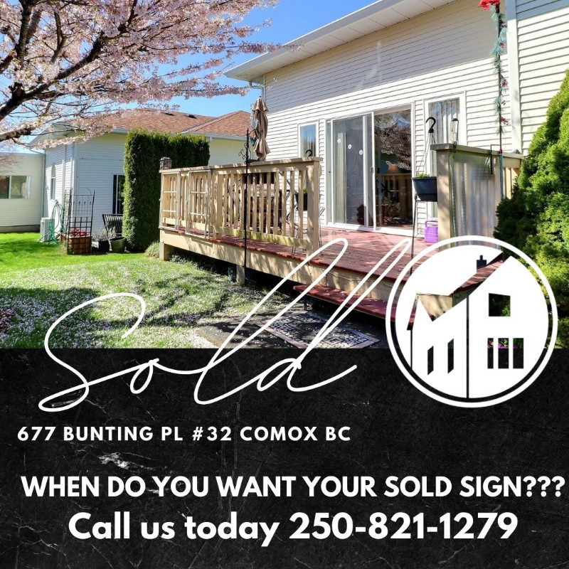 SOLD!!! in Houses for Sale in Comox / Courtenay / Cumberland