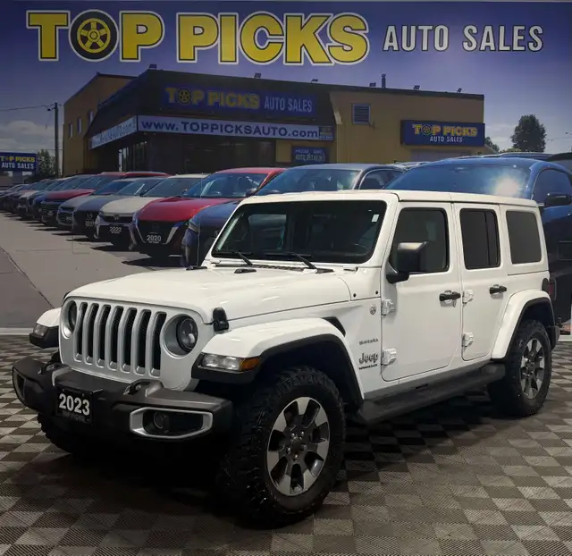 2023 Jeep Wrangler Painted HardTop, Leather, One Owner, Accident
