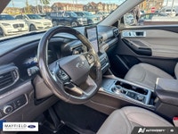 2020 Ford Explorer Platinum White GROUP 600A 21 INCH PREMIUM WHEELS TWINPANEL MOONROOF SECOND ROW HE... (image 9)