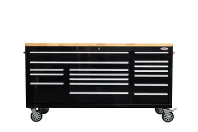 6FT 17-Drawer Tool Bench Workstation & Tool Box, View more