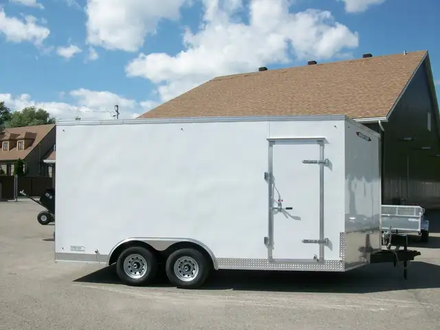2025 Weberlane CARGO 8'.6in. X 16' V-NOSE 2X 5200LB. CONTRACTEUR in Cargo & Utility Trailers in Laval / North Shore - Image 5