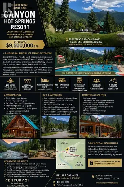 An exceptional opportunity to acquire one of BC's most distinctive hospitality destinations. Ideally...