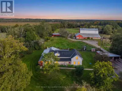 Set on a 58-acre property, this charming farmhouse offers the perfect opportunity to embrace country...