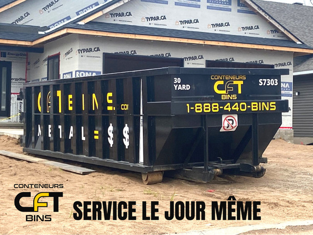 ⚡️MEILLEUR PRIX⚡️ Container -  Enlèvement des déchets in Other in Gatineau - Image 2