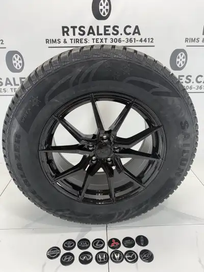 Set of 4 Sailun Ice Blazer Winter Tires ON 18" Dai Conceptor Rims Fits: Hyundai, Honda, Mitsubishi,...