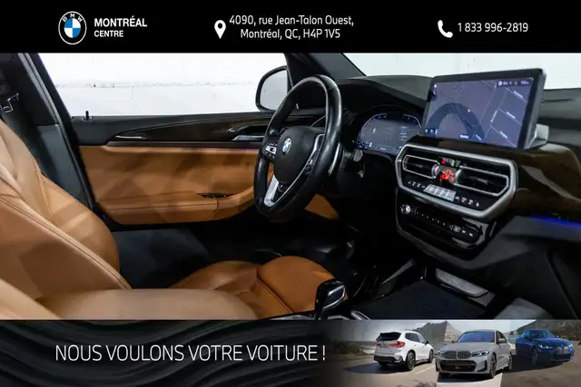 2022 BMW X3 xDrive30i | Premium Essentiel | Cockpit in Cars & Trucks in City of Montréal - Image 12