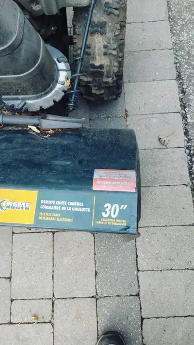 Like New Yardworks 30" Gas Snowblower For Sale!, View more