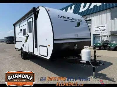 NEW FLOORPLAN! FIBREGLASS DESIGN! Lightweight Family Floorplan w/ Rear Bunks, Dinette, Front Bed & M...