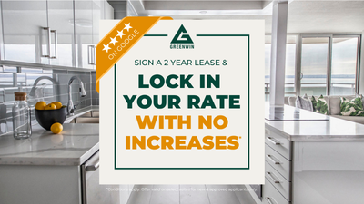 Sign a 2-Year Lease & Lock In Your Rate with No Increases* 2 Year Lease, ZERO Increase. Secure today...