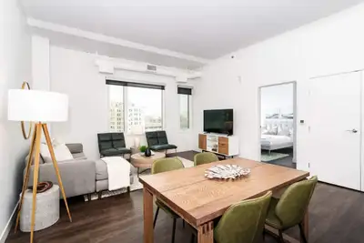 In a renowned building that pays tribute to the city's past, lies a contemporary rental living exper...