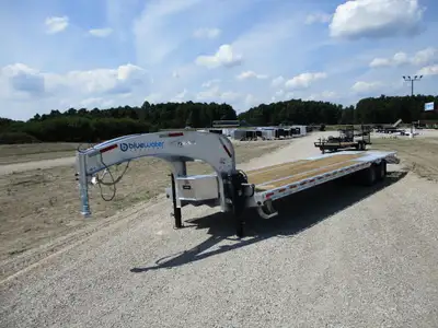K-Trail Gooseneck Flat Bed Trailers 102in. x 25' starting at $36,145.00 or $722.83/month! The Deck S...