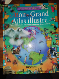 Mon grand atlas illustré, plus de 3000 illustrations et des acti