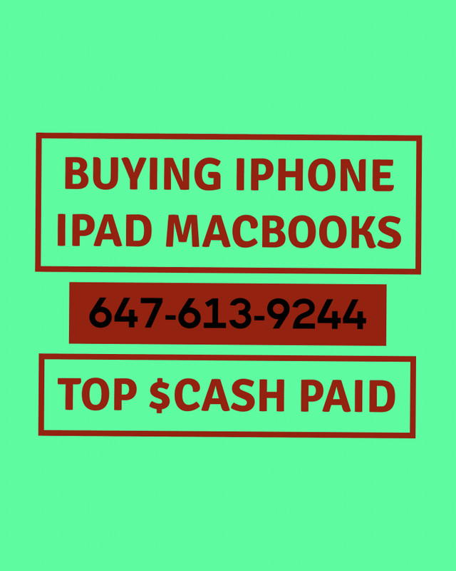 WE Buy all Brand Phones FOR CASH Apple Samsung Google Pixel in Cell Phones in Mississauga / Peel Region