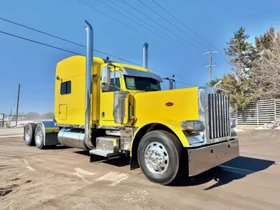 FOR SALE: 2023 PETERBILT 389, CUMMINS X15 500HP ENGINE, 13 SPEED MANUAL TRANSMISSION, 265" WHEELBASE...