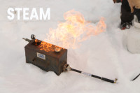 Frozen Up? Cobob Pumps & Services has steam service available