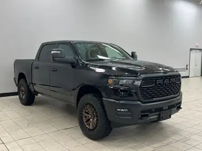 WAS: $69995 NOW: $68999Aggressive styling meets off-road capability in the 2025 Ram 1500 Warlock. Po...