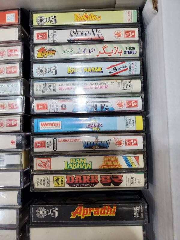Hindi original SONGS CASSETTE TAPES in CDs, DVDs & Blu-ray in Mississauga / Peel Region