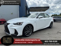 STUNNING 2018 LEXUS IS300 F-SPORT FULLY LOADED WITH HEATED AND COOLED LEATHER SEATS, HEATED STEERING... (image 4)