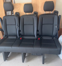 Sprinter Bench Seat - black leatherette