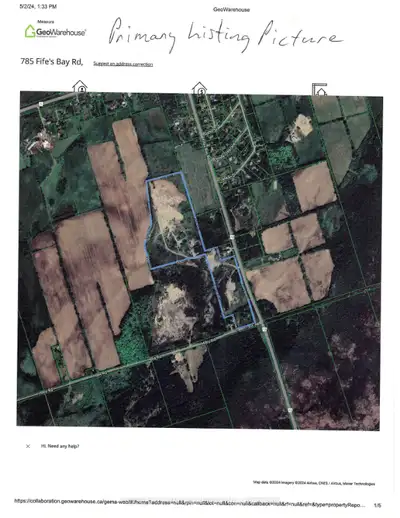 Licensed sand and gravel pit located just outside of Peterborough. Excellent location on paved road....