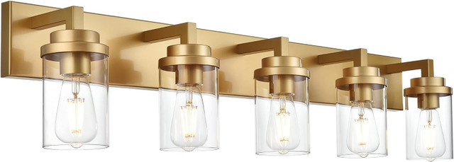 Gold Vanity Lights for Bathroom 40 Inches Length in Indoor Lighting & Fans in Edmonton