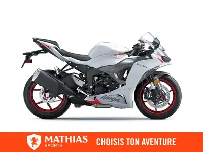 Concessionnaire des véhicules neufs et d'occasion. Super Sport KAWASAKI Ninja ZX-6R 2025 Vivez l’obs...