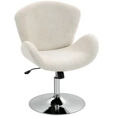 Swivel Office Chair, Velvet Desk Chair with Wide Bucket Seat, Bu, View more
