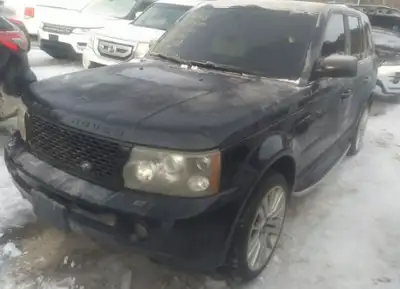 2006 LAND ROVER RANGE ROVER SPORT HSE 4.4L ** PART OUT ** BLACK COMPLETE CAR AVAILABLE FOR PARTS RUN...