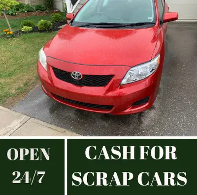 We Pay Cash For All Kinds Of Scrap & Used Car | Any Make Or Model | Same Day Pick Up 647-870-3125 CA...