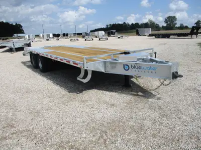 K-Trail Flat Bed Trailers 102in. x 25' starting at $30,090.00 or $601.74/month! The Deck Series is u...