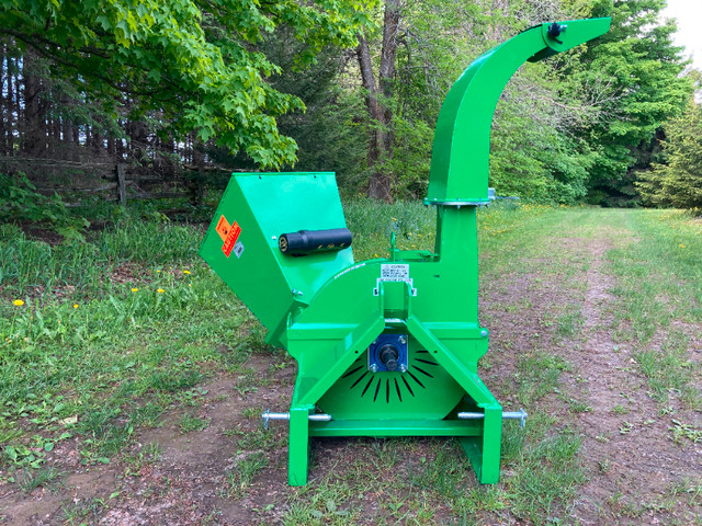 5" x 10" capacity PTO WOOD CHIPPER, for 16-60hp - IN STOCK NOW in Farming Equipment in Truro - Image 4