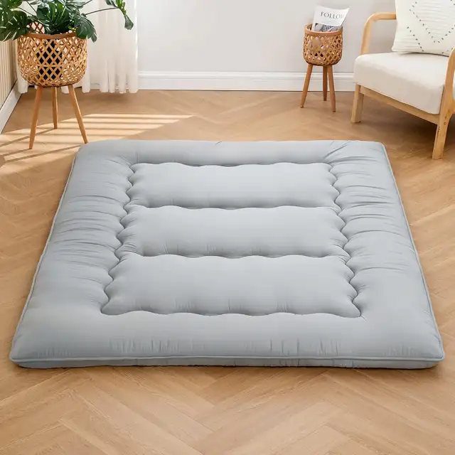 Foldable Full-Size Futon Mattress Foam Japanese Bed AMZ384811 in Beds & Mattresses in Saskatoon - Image 4