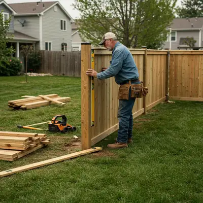 Fence, Deck, Fencing, Fence repair, Deck Builder  ☎️ 6475565587, View more