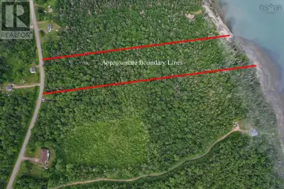 Undeveloped acreage on the Bay of Fundy in the community of Litchfield, just 20 minutes from Annapol...