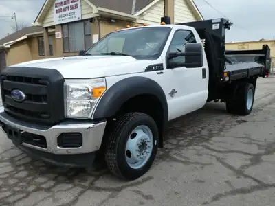 NEW ARRIVAL, ONE OWNER, V8 6.7 POWER STROKE DIESEL, A/C, AM/FM/CD, 11' DELL HYDRAULIC DUMP BOX, 4X4,...