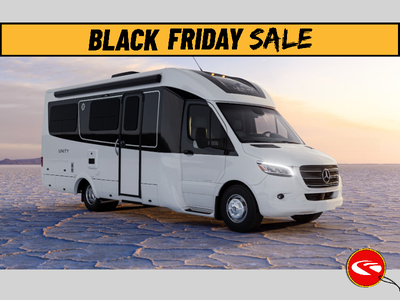 Leisure Travel Unity Class B+ diesel motorhome U24FX highlights: Murphy Bed Flexible Bath Door Secti...