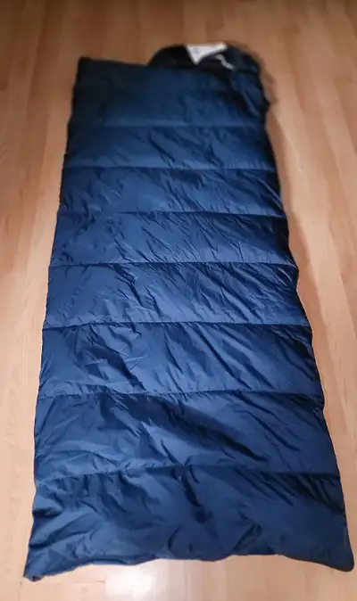 Blue Goose down/feather sleeping bag, View more