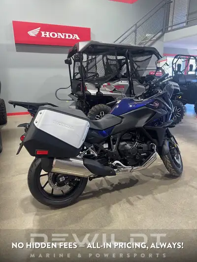 Honda NT1100 Touring Motorcycle With the heart and muscle of an Africa Twin adventure bike, the agil...
