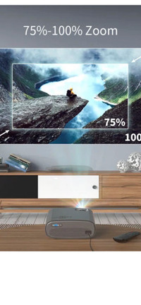 Home Theatre 15000 Lumens Projector with Remote Included