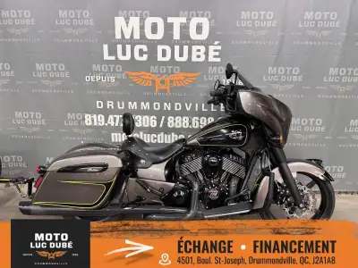 2019 Indian Motorcycles Chieftain Indian Motorcycles Chieftain 2019 SEULEMENT 17 779 KM FREINS ABS C...