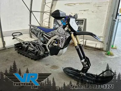 VR Thetford Paiement à partir de $/sem. + TX. 2016 Yamaha YZ 450FX Timbersled ARO 3 avec 129 pouces...