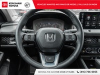 Very Low KM Platinum White Pearl 2025 Honda Accord Hybrid Touring! Navigation / Leather / Sunroof /... (image 9)