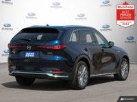 New Price! Odometer is 11082 kilometers below market average! Deep Crystal Blue Mica 2025 Mazda CX-9... (image 4)