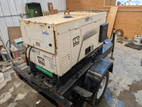 300 amp diesel welder, 10.5kw 120/240v generator