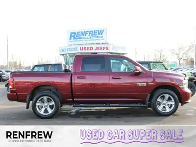 One owner, local trade, no accidents, and comes with two keys. This Ram 1500 is equipped with 5.7L H...