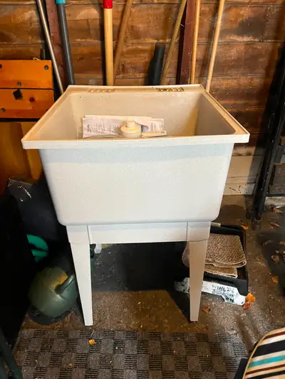 Laundry Room Sink / Tub in White, View more