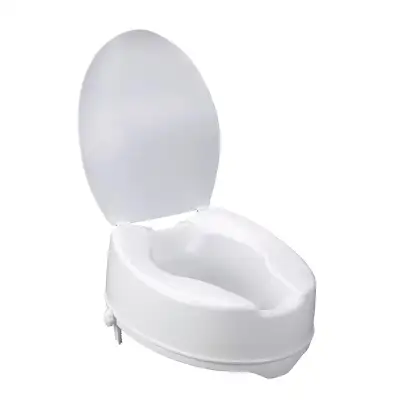 BRAND NEW - Bios Thermor Raised Toilet seat with lid 1 count..., View more